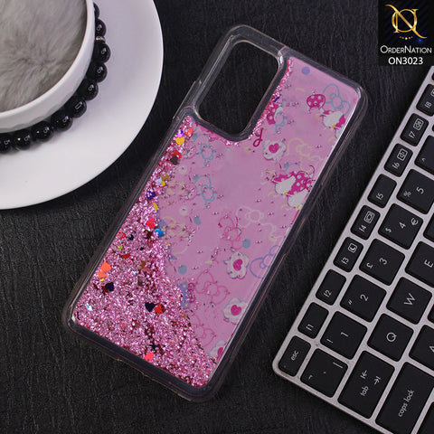Xiaomi Mi 10T Cover - Design 7 - Trendy Bling Liquid Glitter Soft Case