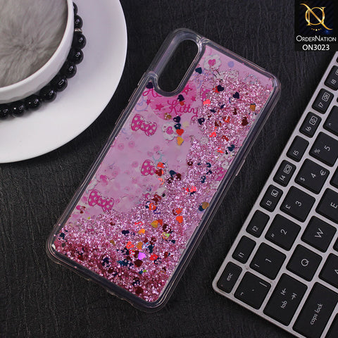 Vivo S1 Cover - Design 7 - Trendy Bling Liquid Glitter Soft Case