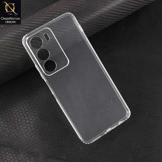 Realme C71 Cover - Transparent -  Soft 4D Design Shockproof Silicone Transparent Clear Camera Protection Case