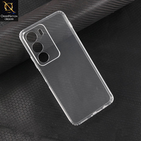 Realme C71 Cover - Transparent -  Soft 4D Design Shockproof Silicone Transparent Clear Camera Protection Case