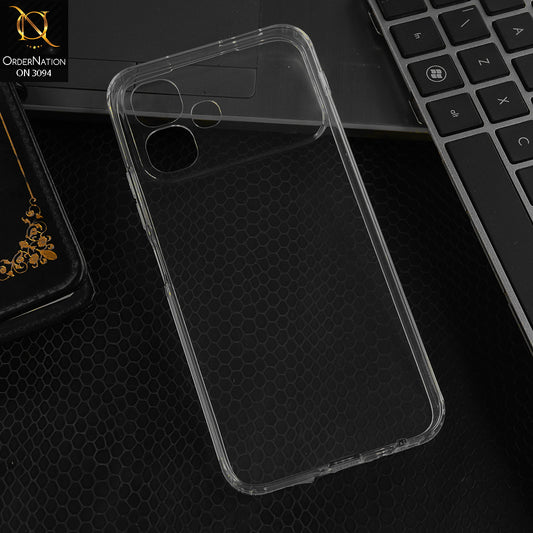 Infinix Smart 20 Cover - Transparant -  Soft 4D Design Shockproof Silicone Transparent Clear Camera Protection Case