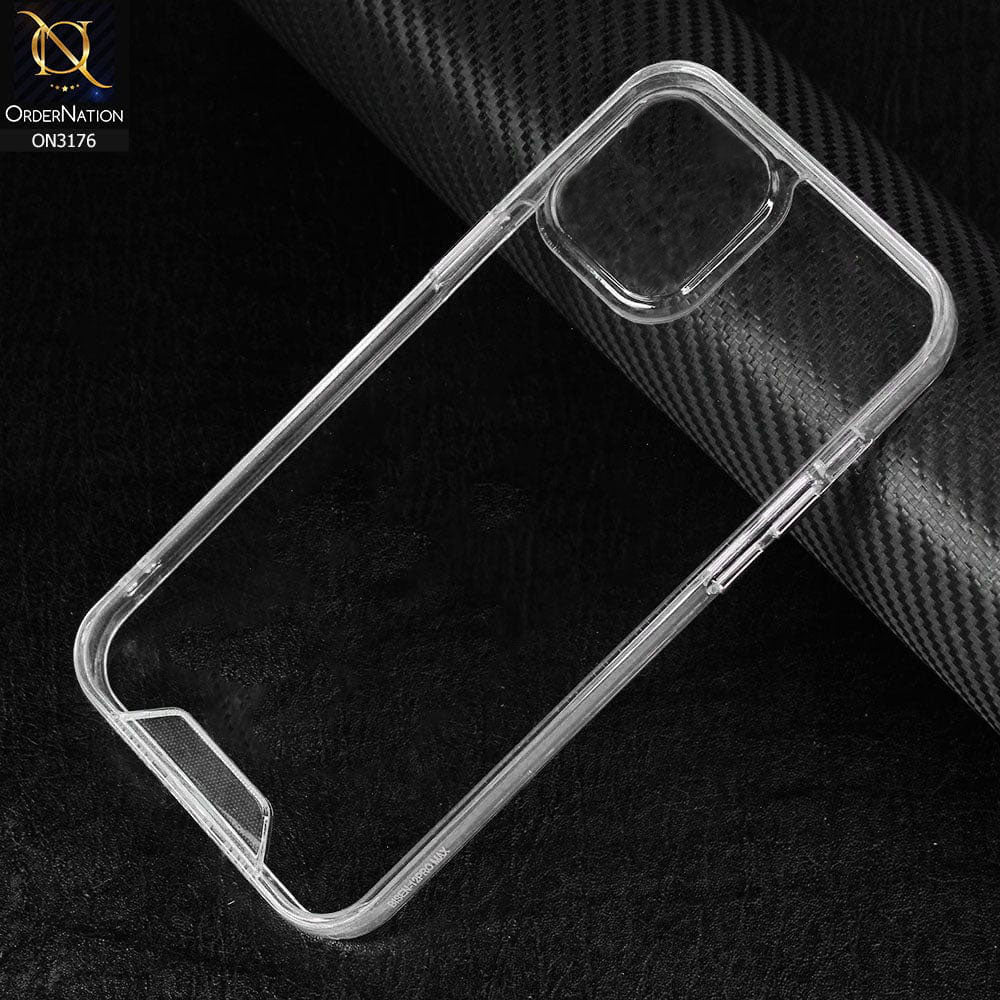 iPhone 15 Plus Cover - Transparent - Space Premium Quality Drop Tested Transparent Case