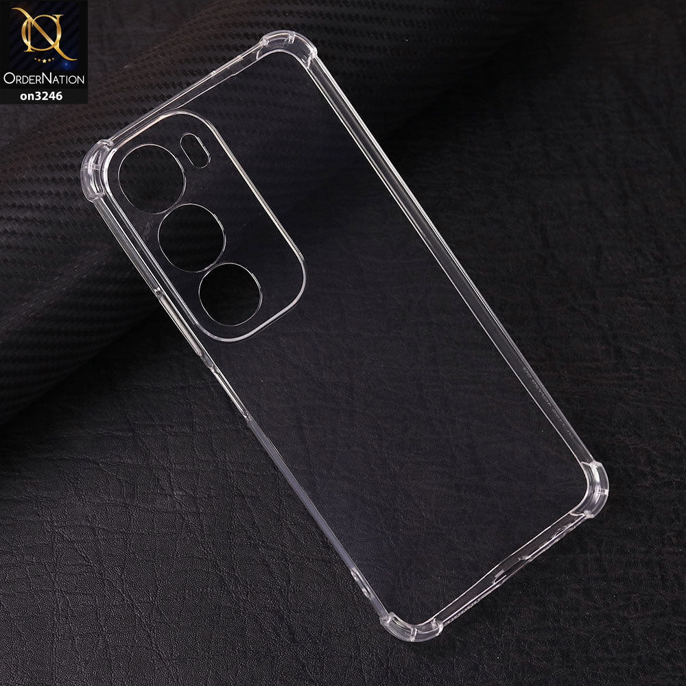 Vivo Y19s Cover - Transparent - New Soft Silicne Case with Camera Protection