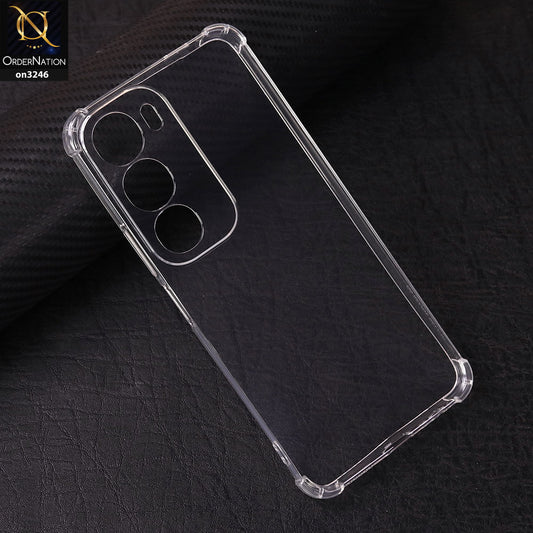 Vivo Y29 5G Cover - Transparent - New Soft Silicne Case with Camera Protection
