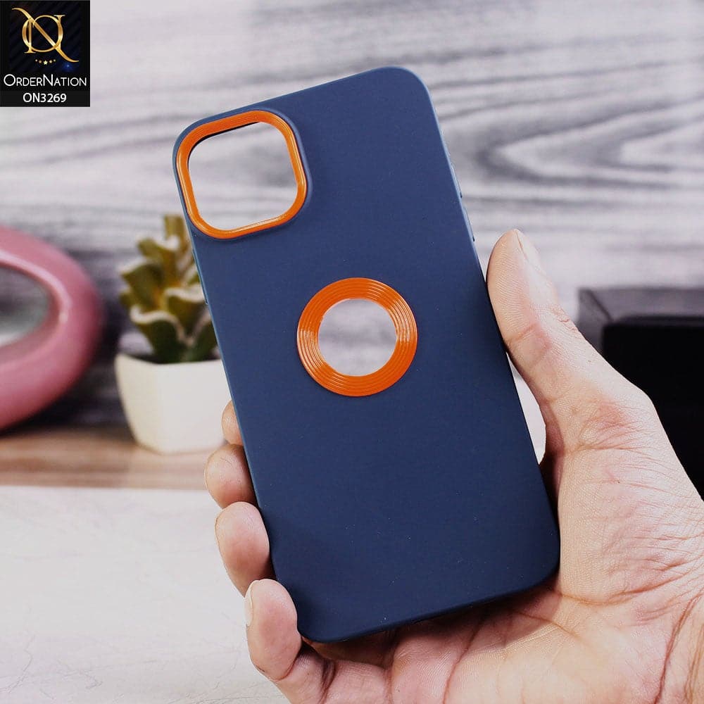iPhone 11 Pro Cover - Blue - New Soft Protective Silicone Case with Logo Hole