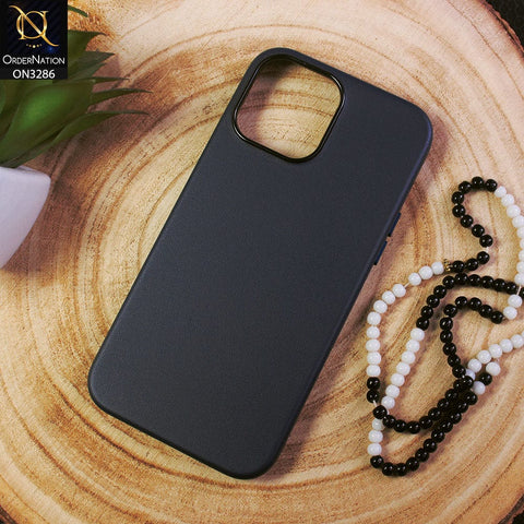 iPhone 13 Pro Max Cover - Blue - K-DOO Noble Collection Leather PU - PC Case