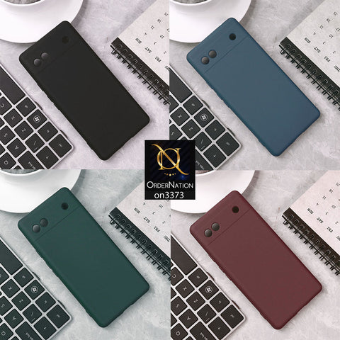 Google Pixel 6a Cover - Blue - Soft Shockproof Sillica Gel Camera Protection Case