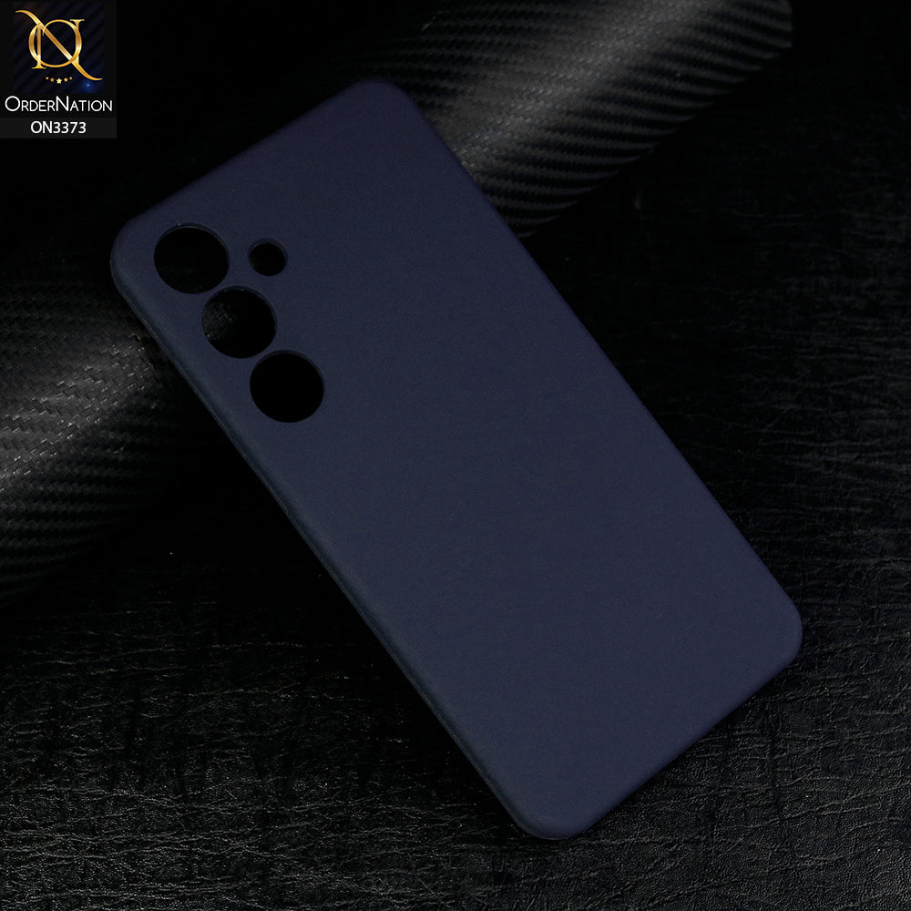 Samsung Galaxy S24 Plus - Midnight Blue - Soft Shockproof Sillica Gel Camera Protection Case