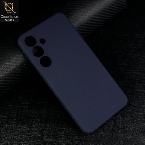 Samsung Galaxy S24 Plus - Midnight Blue - Soft Shockproof Sillica Gel Camera Protection Case