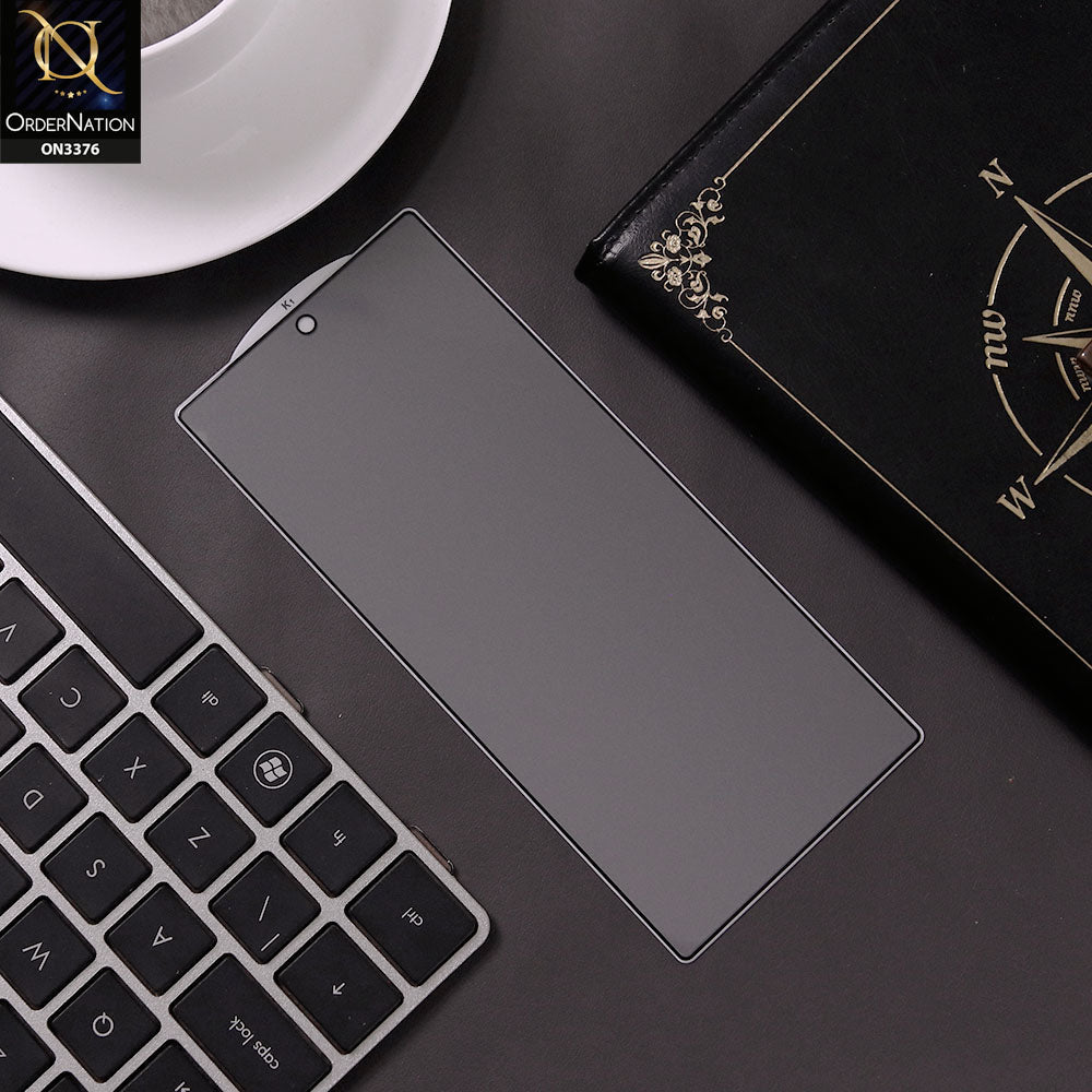 Samsung Galaxy Z Fold 7 Screen Protector - Black - Xtreme Quality Tempered Go Glass Screen Protector