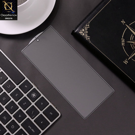 Samsung Galaxy Z Fold 7 Screen Protector - Black - Xtreme Quality Tempered Go Glass Screen Protector