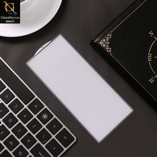 Samsung Galaxy Z Fold 7 Screen Protector - White - Xtreme Quality Tempered Go Glass Screen Protector