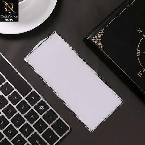 Samsung Galaxy Z Fold 7 Screen Protector - White - Xtreme Quality Tempered Go Glass Screen Protector