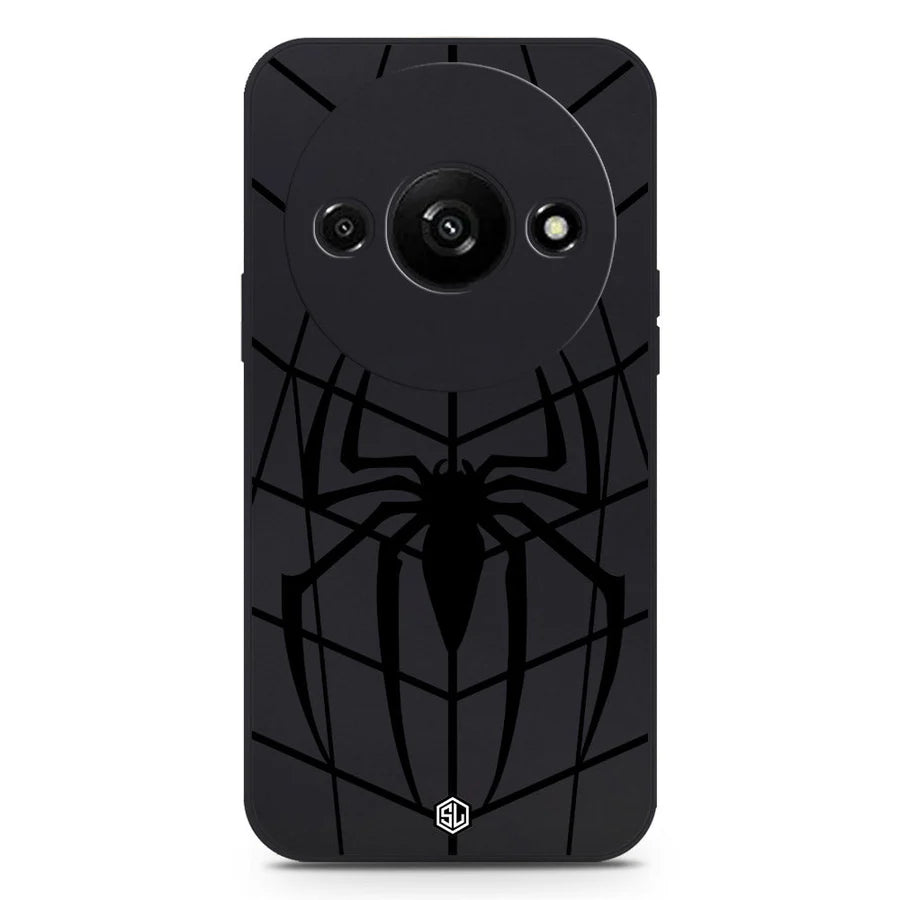 Xiaomi Poco X3 Pro Cover -  Black - X-Spider Design Soft Phone Case - Silica Gel Case