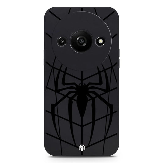 Xiaomi Poco X3 Pro Cover -  Black - X-Spider Design Soft Phone Case - Silica Gel Case