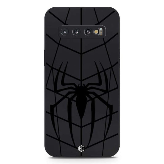 Samsung Galaxy S10 Cover -  Black - X-Spider Design Soft Phone Case - Silica Gel Case