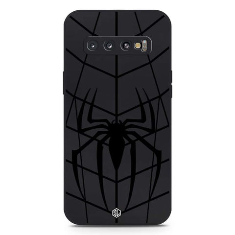 Samsung Galaxy S10 Cover -  Black - X-Spider Design Soft Phone Case - Silica Gel Case