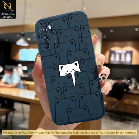 Oppo Reno 6 Pro 5G Cover - ONation Be Different Series - HQ Liquid Silicone Elegant Colors Camera Protection Soft Case