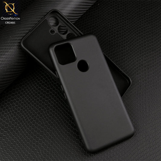 Google Pixel 5a 5G Cover - Black - ONation Silica Gel Series - HQ Liquid Silicone Elegant Colors Camera Protection Soft Case