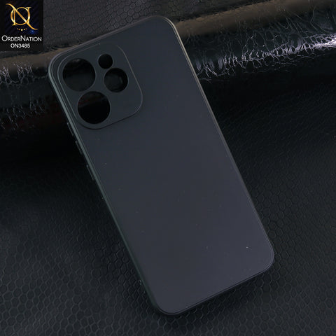 Realme 15T Cover - Black - ONation Silica Gel Series - HQ Liquid Silicone Elegant Colors Camera Protection Soft Case