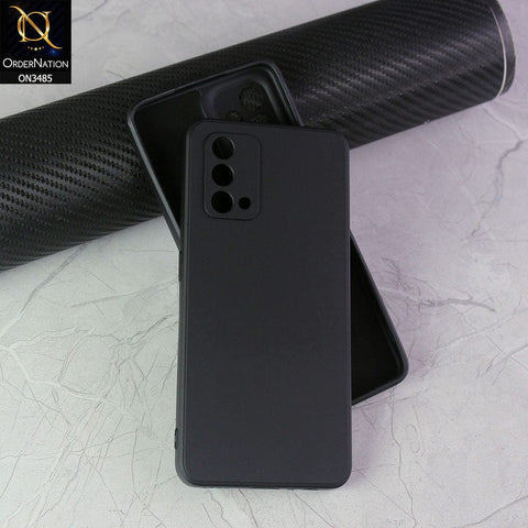 Realme GT Master Cover - Black - ONation Silica Gel Series - HQ Liquid Silicone Elegant Colors Camera Protection Soft Case