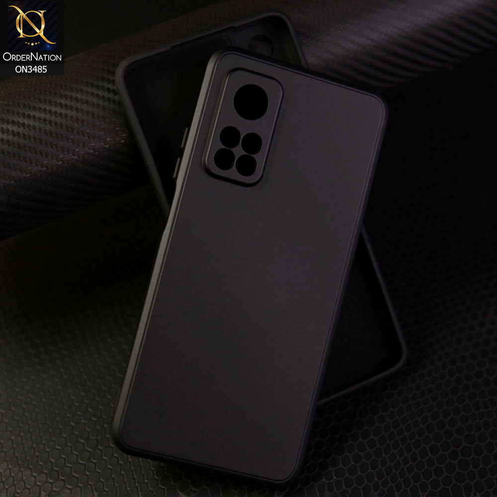 Xiaomi Redmi K30S Cover - Black  - ONation Silica Gel Series - HQ Liquid Silicone Elegant Colors Camera Protection Soft Case