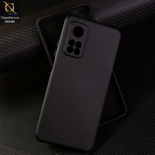 Xiaomi Redmi K30S Cover - Black  - ONation Silica Gel Series - HQ Liquid Silicone Elegant Colors Camera Protection Soft Case