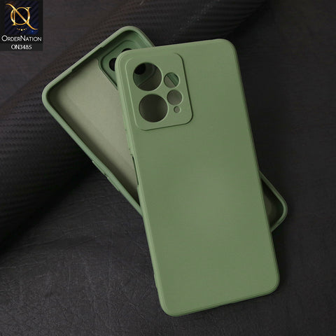 Xiaomi Redmi Note 12 4G Cover - Light Green - ONation Silica Gel Series - HQ Liquid Silicone Elegant Colors Camera Protection Soft Case
