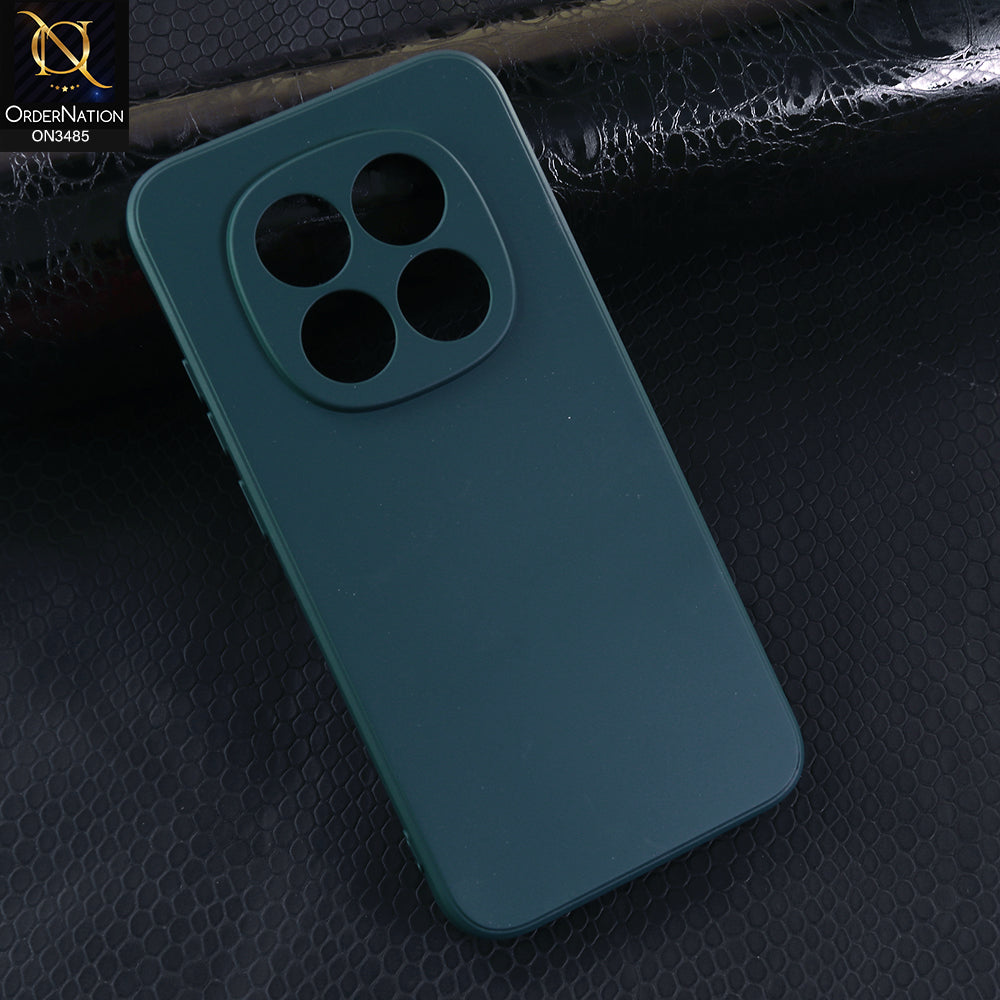 Xiaomi Redmi Note 15 Pro Cover - Green - ONation Silica Gel Series - HQ Liquid Silicone Elegant Colors Camera Protection Soft Case