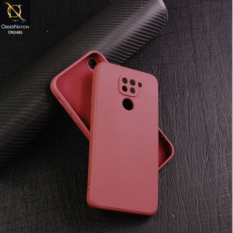 Xiaomi Redmi Note 9 Cover - Red - ONation Bold Series - HQ Liquid Silicone Elegant Colors Camera Protection Soft Case ( Fast Delivery )