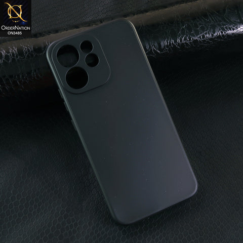 Oppo Reno 15F Cover - Black - ONation Silica Gel Series - HQ Liquid Silicone Elegant Colors Camera Protection Soft Case