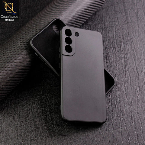 Samsung Galaxy S22 5G Cover - Black - ONation Bold Series - HQ Liquid Silicone Elegant Colors Camera Protection Soft Case ( Fast Delivery )