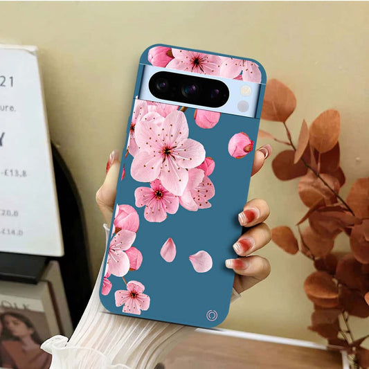 Google Pixel 7 Pro Custodia TPU - Fiori ad Acquerello