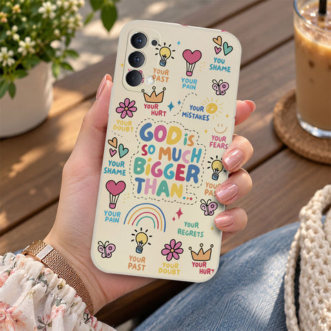Oppo Reno 4 Pro 5G Cover - Off White - D2 - ONation Petal Whismy Series - HQ Liquid Silicone Soft Case