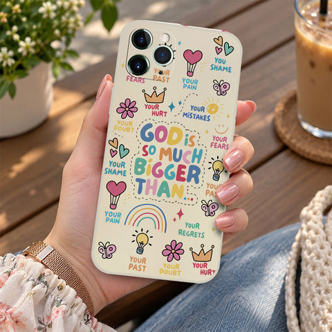 iPhone 11 Pro Max Cover - Off White - D2 - ONation Petal Whismy Series - HQ Liquid Silicone Soft Case