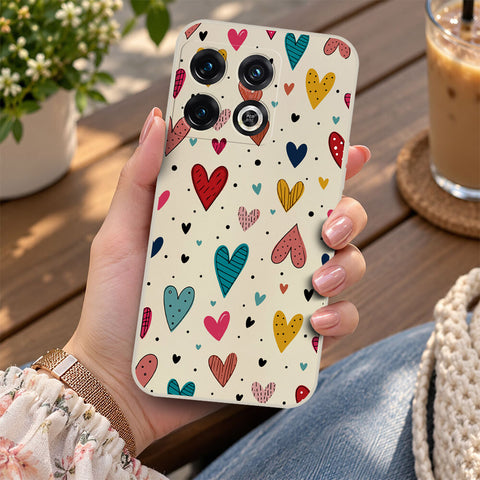 Samsung Galaxy A02 Cover - Off White - D5 - ONation Petal Whismy Series - HQ Liquid Silicone Soft Case