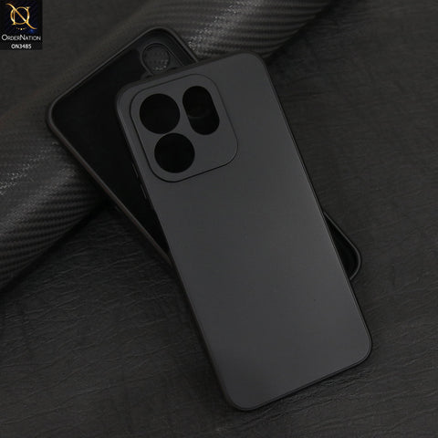 Infinix Smart 9 HD Cover - Black - ONation Silica Gel Series - HQ Liquid Silicone Elegant Colors Camera Protection Soft Case