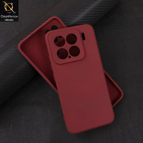 Xiaomi 15 Cover - Red - ONation Silica Gel Series - HQ Liquid Silicone Elegant Colors Camera Protection Soft Case