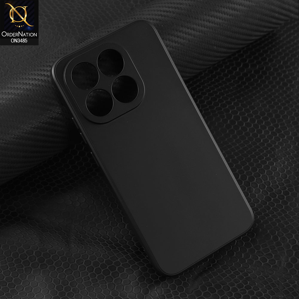 Xiaomi 15T Pro Cover - Black - ONation Silica Gel Series - HQ Liquid Silicone Elegant Colors Camera Protection Soft Case