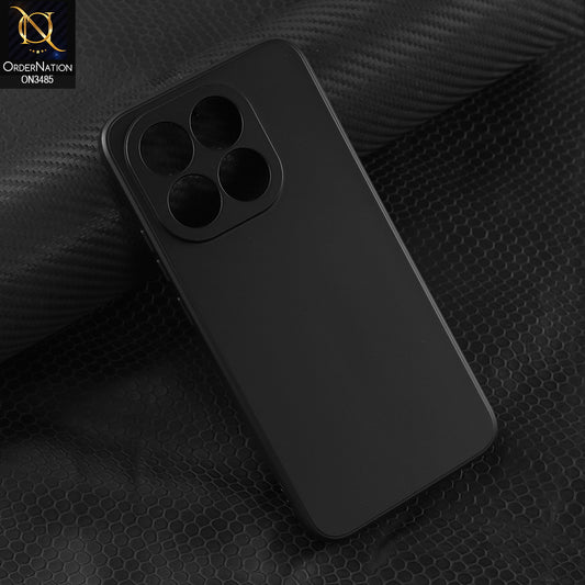 Xiaomi 15T Pro Cover - Black - ONation Silica Gel Series - HQ Liquid Silicone Elegant Colors Camera Protection Soft Case