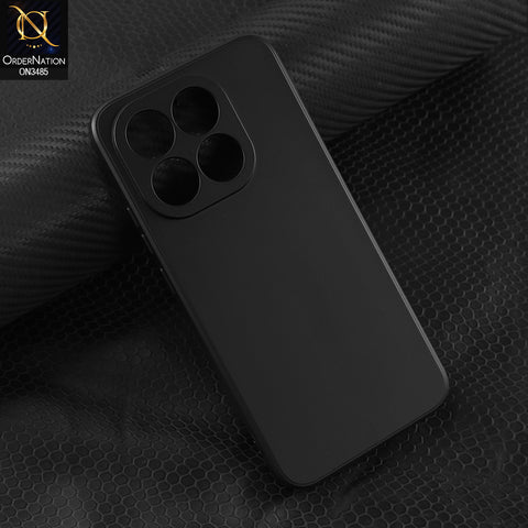 Xiaomi 15T Pro Cover - Black - ONation Silica Gel Series - HQ Liquid Silicone Elegant Colors Camera Protection Soft Case