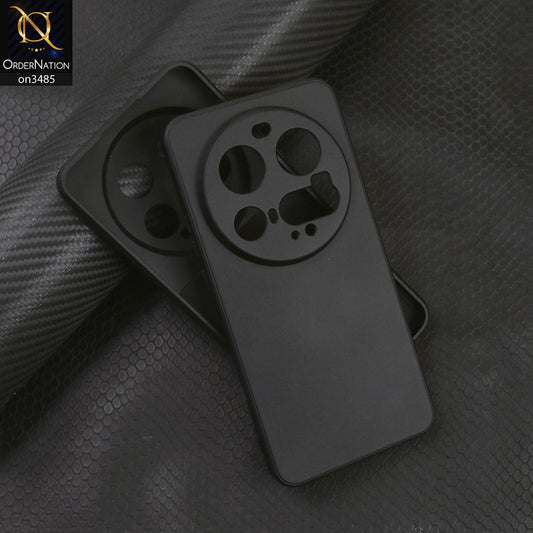 Xiaomi 15 Ultra Cover - Black- ONation Silica Gel Series - HQ Liquid Silicone Elegant Colors Camera Protection Soft Case