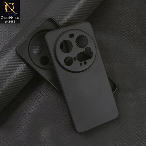 Xiaomi 15 Ultra Cover - Black- ONation Silica Gel Series - HQ Liquid Silicone Elegant Colors Camera Protection Soft Case