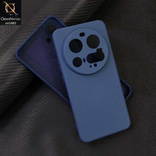 Xiaomi 15 Ultra Cover - Blue - ONation Silica Gel Series - HQ Liquid Silicone Elegant Colors Camera Protection Soft Case