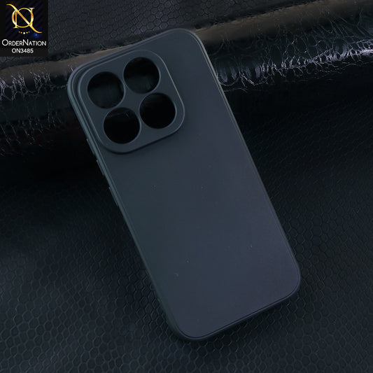 Xiaomi 17 Cover - Black - ONation Silica Gel Series - HQ Liquid Silicone Elegant Colors Camera Protection Soft Case