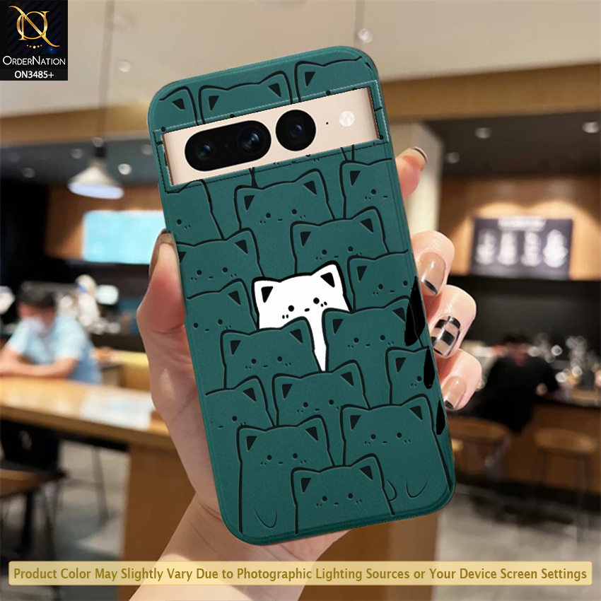 Google Pixel 7 Pro Cover - ONation Be Different Series - HQ Liquid Silicone Elegant Colors Camera Protection Soft Case (Fast Delivery)