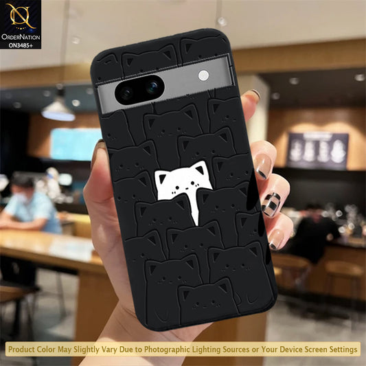 Google Pixel 7a Cover - ONation Be Different Series - HQ Liquid Silicone Elegant Colors Camera Protection Soft Case (Fast Delivery)