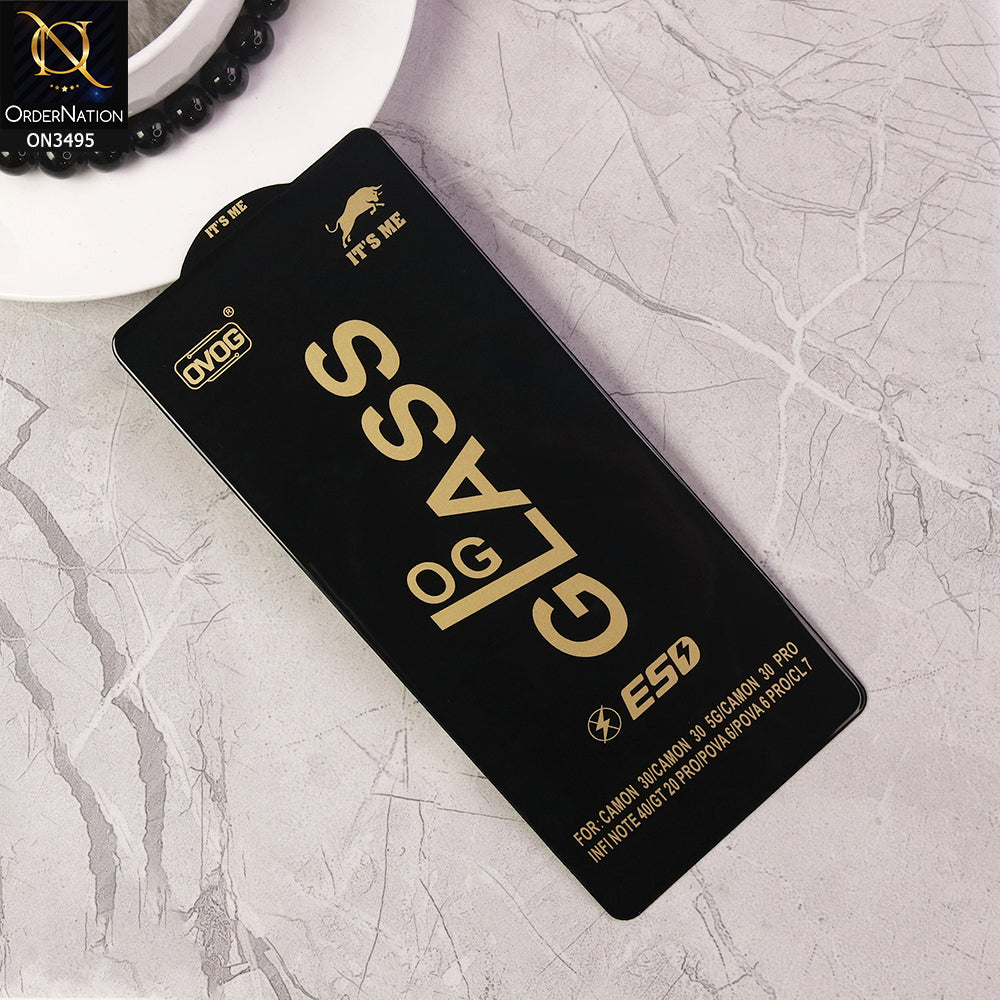 Tecno Camon 30 Pro Screen Protector - Xtreme Quality Tempered OG Glass Screen Protector