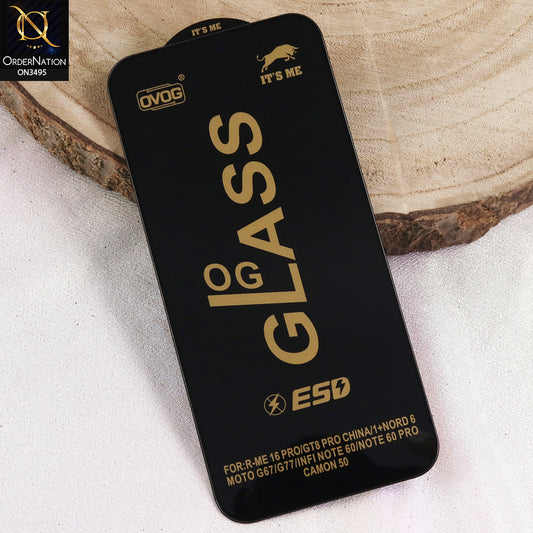 Infinix Note 60 Cover - Black  - Xtreme Quality Tempered Go Glass Screen Protector