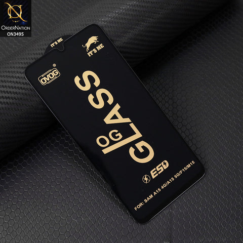 Samsung Galaxy A15 4G Protector - Black - Xtreme Quality Tempered Go Glass Screen Protector